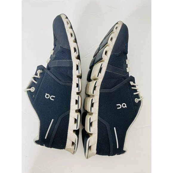 On Womens Swiss Engineering Cloud Sz US 8.5M Blue Running Shoes Sneakers - Picture 8 of 9